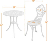 ENSEMBLE BISTRO - 3 PIÈCES BLANC