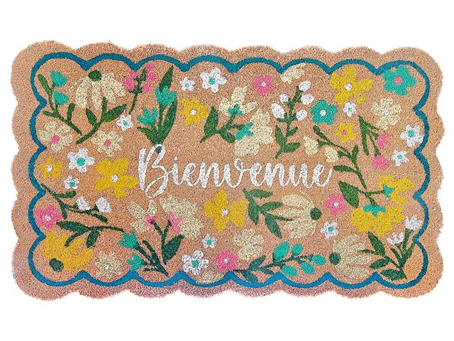 TAPIS EN FIBRE DE COCO - BIENVENUE