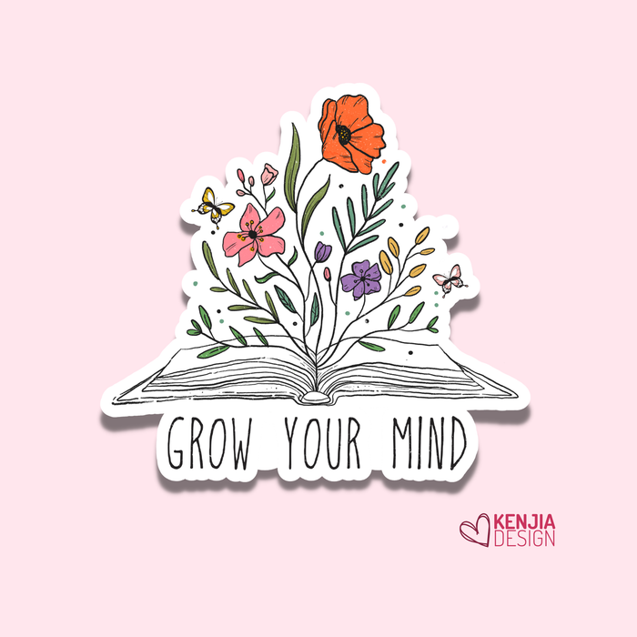 AUTOCOLLANT - GROW YOUR MIND