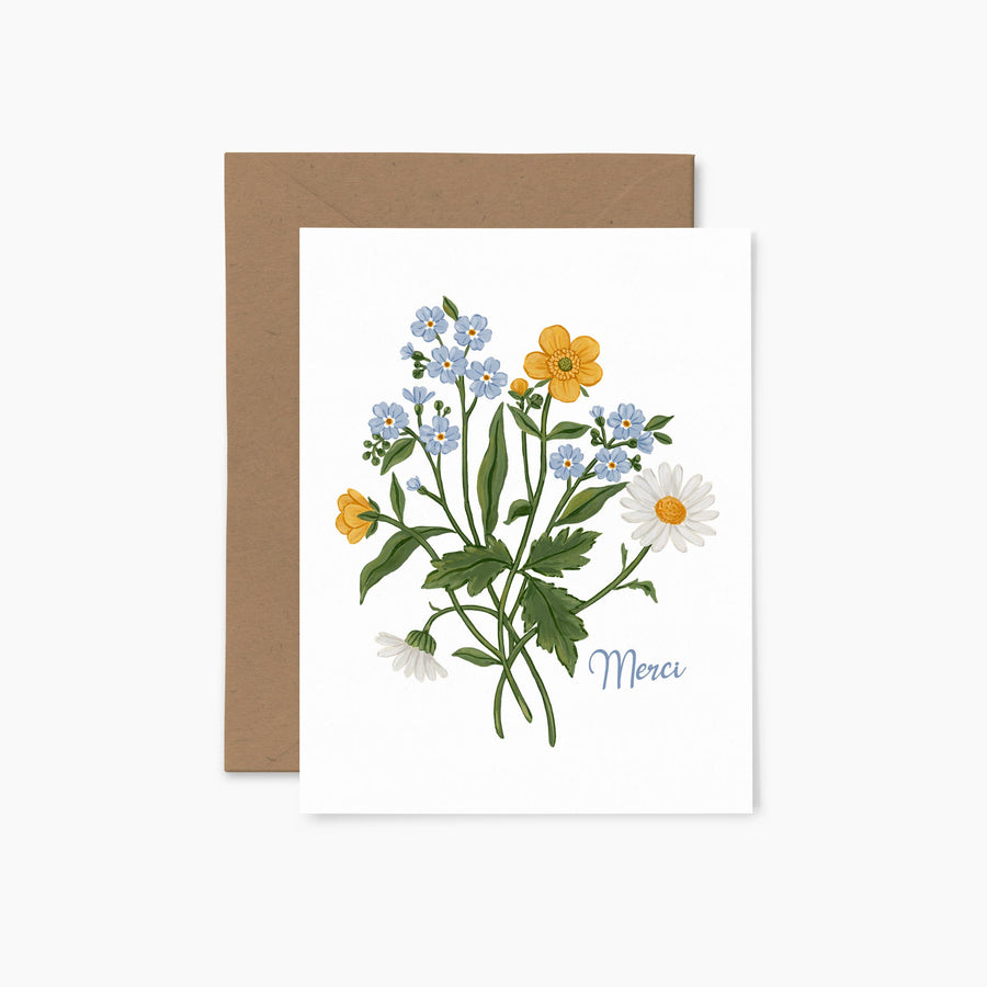Wildflower Thank You | Greeting Card