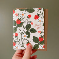 "Happy Birthday" Strawberries | Greeting card