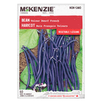 SEMENCES DE LEGUMES: HARICOT - NAIN FRANCAIS VELOUR
