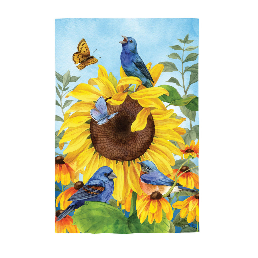 DRAPEAU DÉCORATIF - TOURNESOL