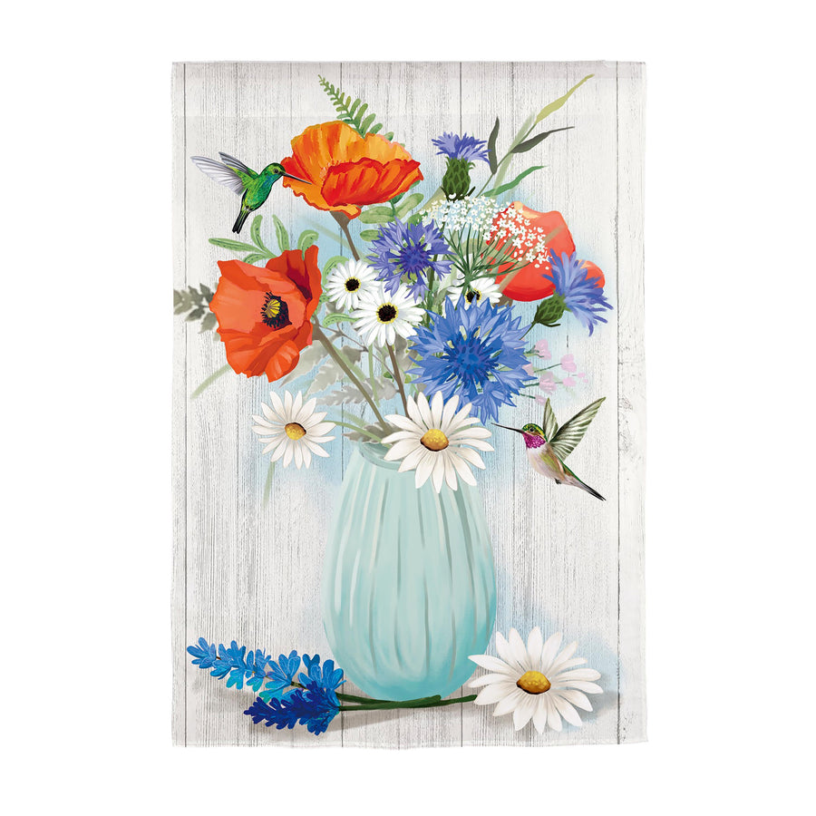 DRAPEAU DÉCORATIF - BOUQUET
