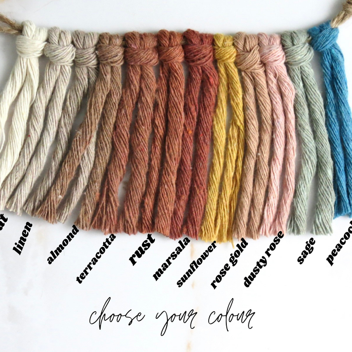 SUPPORT POUR PLANTES EN MACRAMÉ | JARDINIÈRE SUSPENDU D'INTÉRIEUR