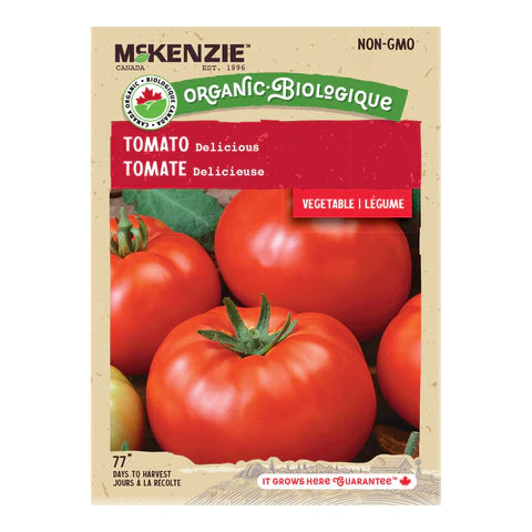 SEMENCES DE LEGUMES BIO: TOMATE - DELICIEUSE