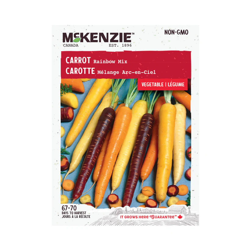VEGETABLE SEEDS: CARROT - RAINBOW MIX