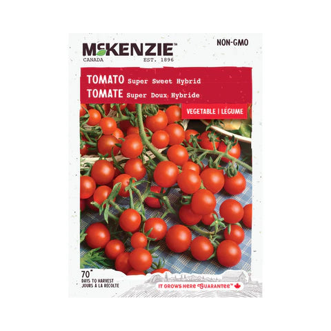 VEGETABLE SEEDS: TOMATO - SUPER SWEET