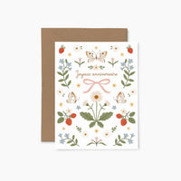 Coquette "Happy Birthday" | Greeting Card