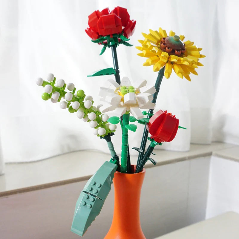 BLOCK LOZ - SAFFRAN, ROSE, TOURNESOL