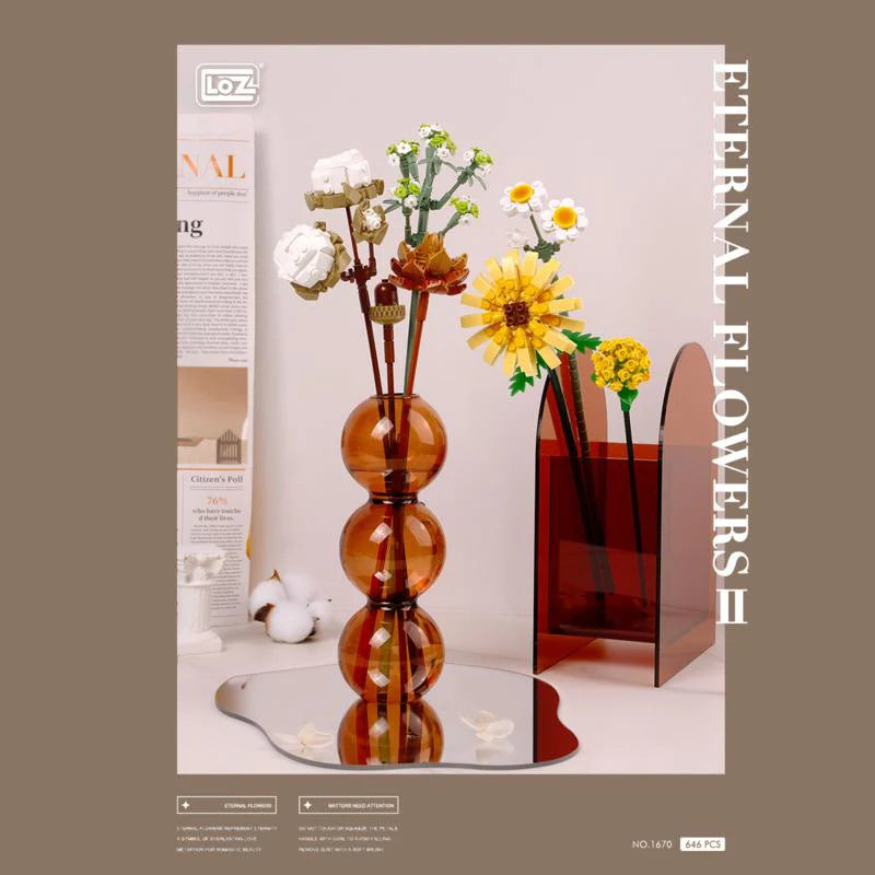 BLOCK LOZ - COTTON BOUQUET