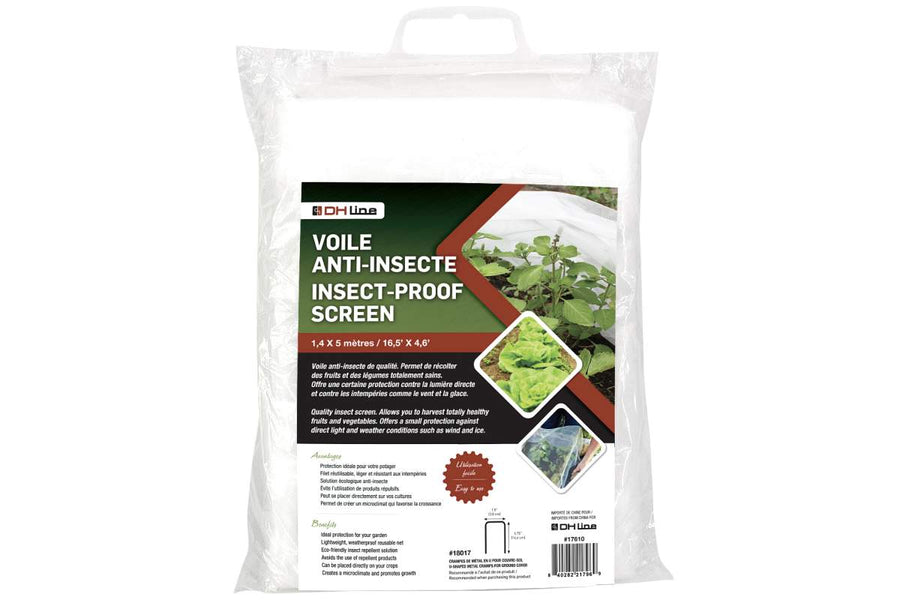 WHITE INSECT MESH
