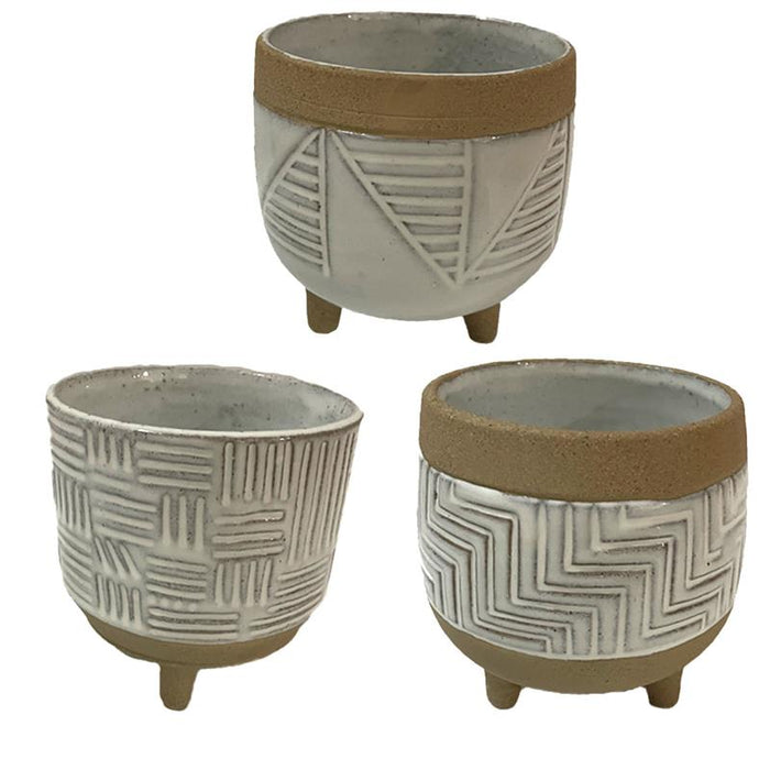 CACHE POT AVEC PIED