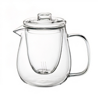 THEIERE VERRE INFUSEUR 600ML IDEALE AMATEURS DE THE DURABLE