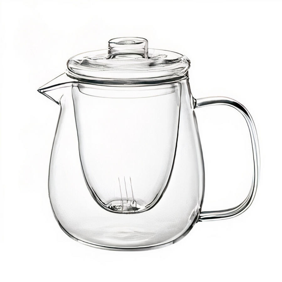 THEIERE VERRE INFUSEUR 600ML IDEALE AMATEURS DE THE DURABLE