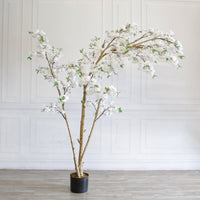 ARBRE ARTIFICIEL EN POT BLOSSOM POUR DÉCORATION INTÉRIEUR IMPOSANT HAUTEUR8PIEDS