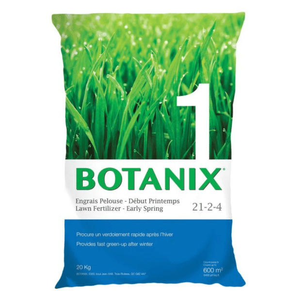 ENGRAIS POUR LA PELOUSE 4 ÉTAPES - BOTANIX