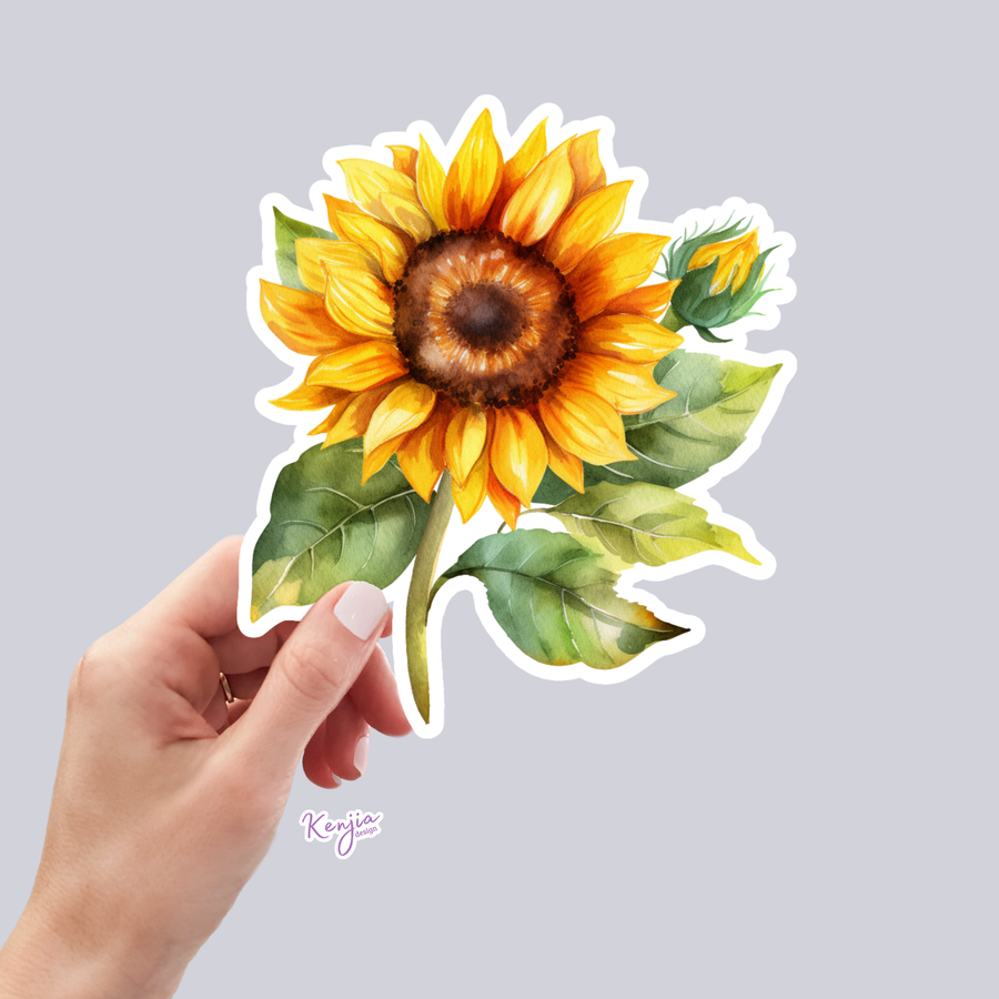 STICKER - SUNFLOWER