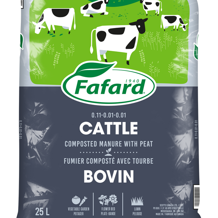 FUMIER COMPOSTÉ AVEC TOURBE BOVIN