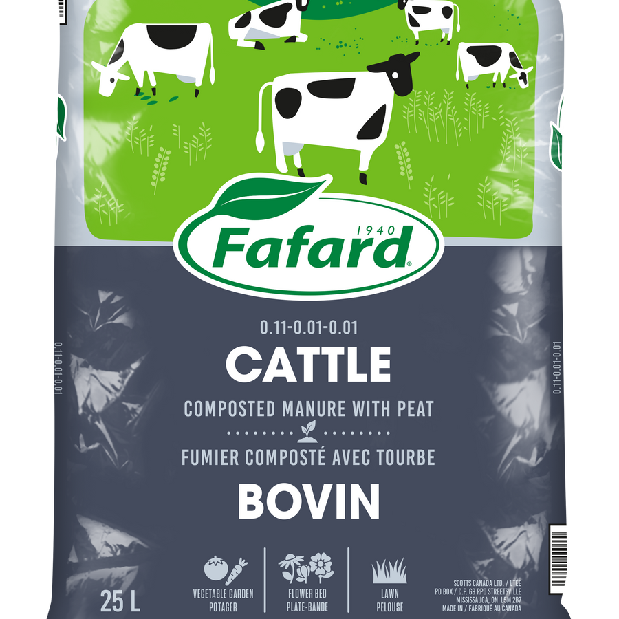 FUMIER COMPOSTÉ AVEC TOURBE BOVIN