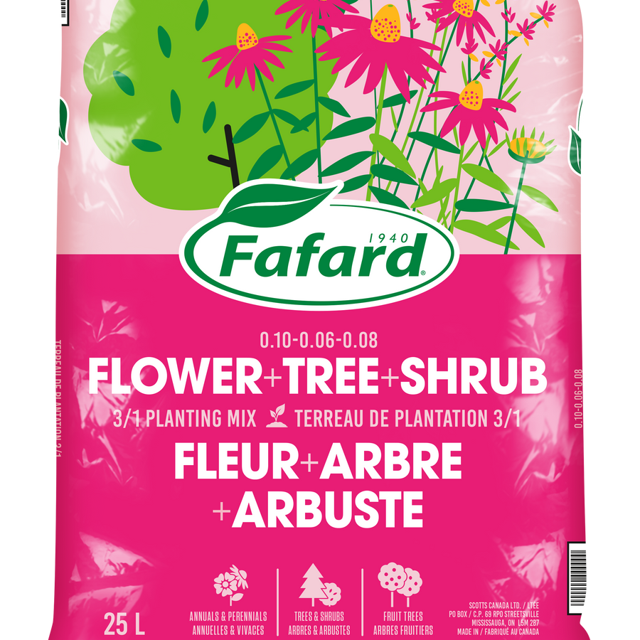 TERREAU 3/1 FLEUR, ARBRE ET ARBUSTE