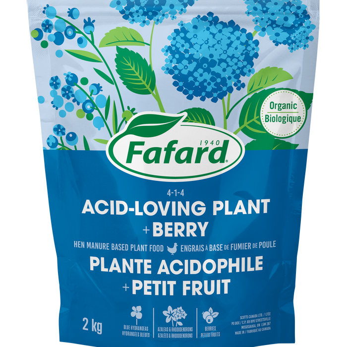 ENGRAIS NATUREL PLANTE ACIDOPHILE ET PETIT FRUIT 4-1-4