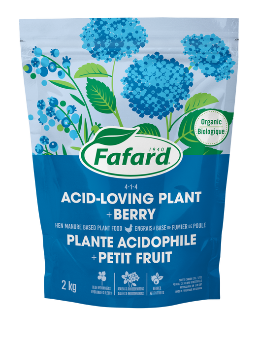 ENGRAIS NATUREL PLANTE ACIDOPHILE ET PETIT FRUIT 4-1-4