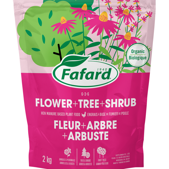 ENGRAIS NATUREL FLEUR, ARBRE ET ARBUSTE 6-3-6