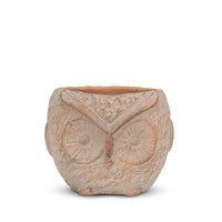 PETIT POT DE FLEURS EN FORME DE HIBOU