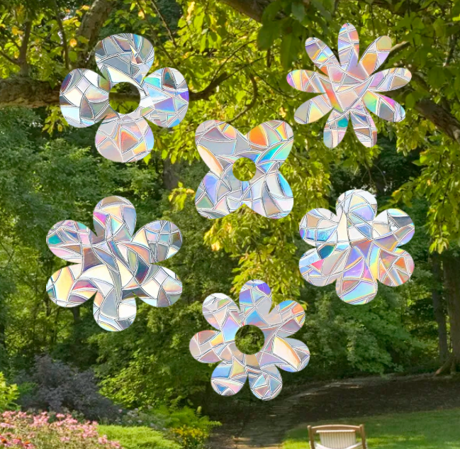 CAPTEURS DE SOLEIL EN FORME DE FLEUR RÉTRO