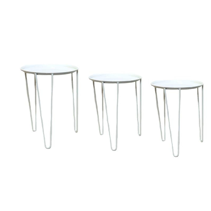TABLE SUR PIED MÉTALLIQUE