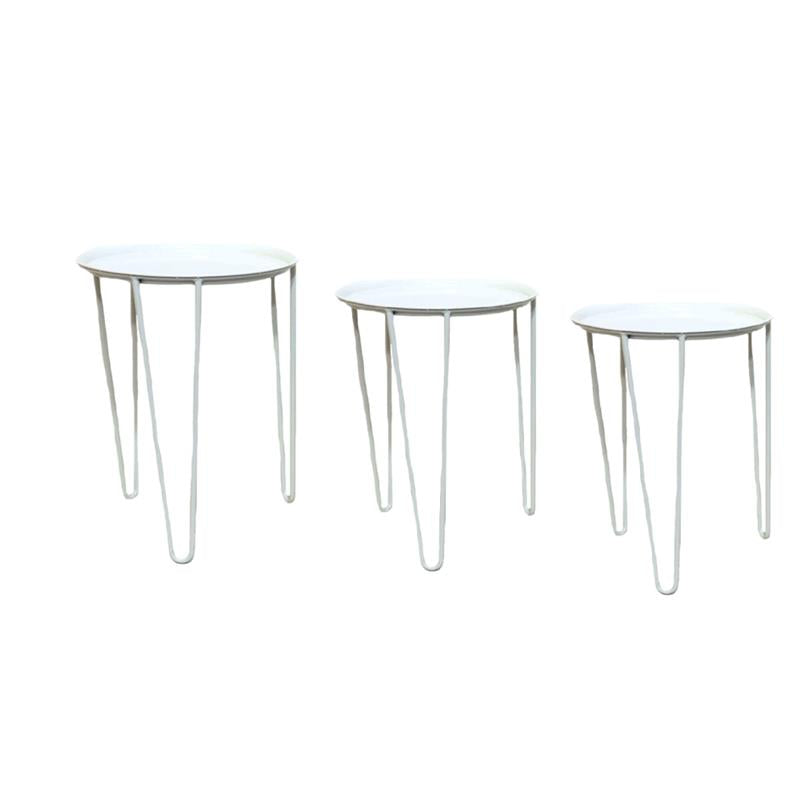 TABLE SUR PIED MÉTALLIQUE