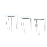 TABLE SUR PIED MÉTALLIQUE