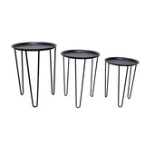 TABLE SUR PIED MÉTALLIQUE