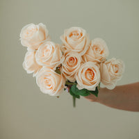 BOUQUET DE 9 ROSES ARTIFICIELLES