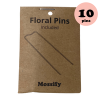 ÉPINGLES POUR COMPOSITIONS FLORALES - ÉPINGLES DE FIXATION POUR VERDURE - ÉPINGLES POUR TUTEURS EN MOUSSE
