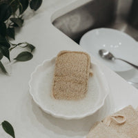 LOT DE 3 ÉPONGES EN LOOFAH NATUREL