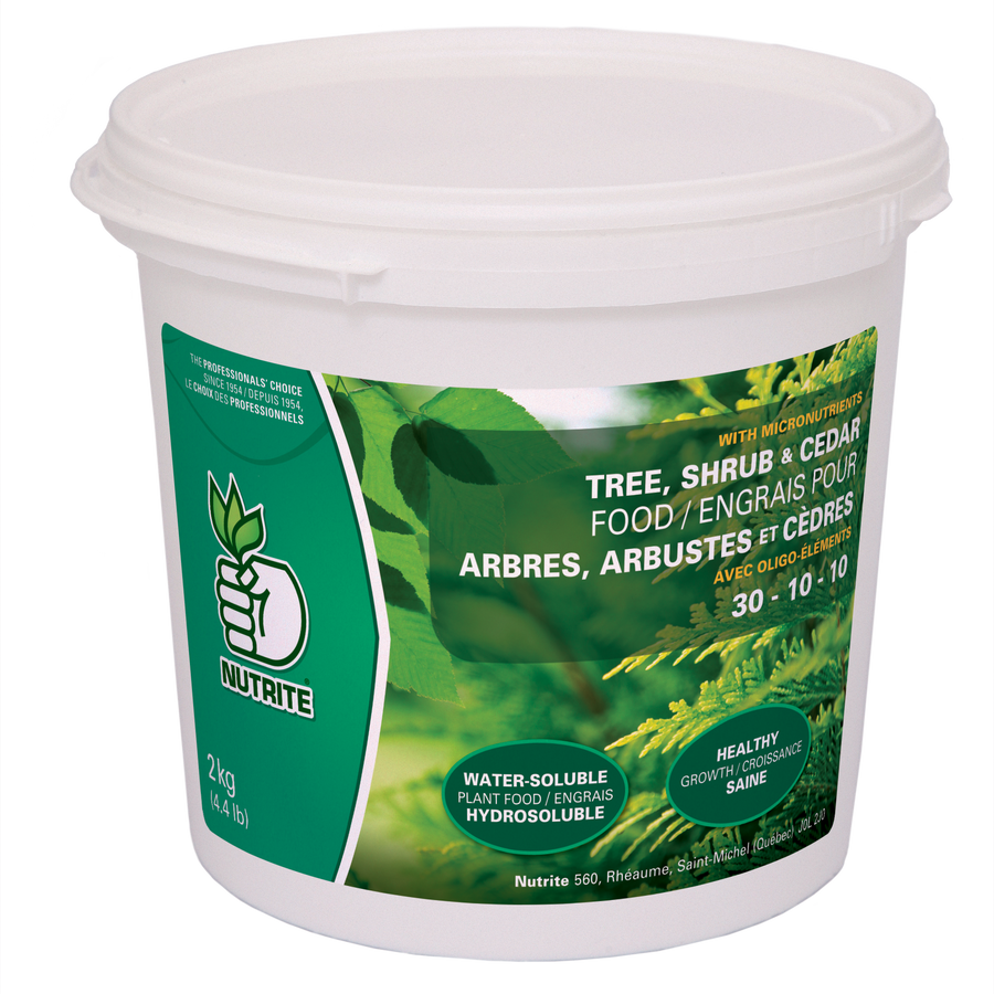 ENGRAIS HYDROSOLUBLE ARBRES, ARBUSTES ET CÈDRES 30-10-10