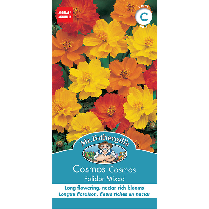 SEMENCES DE FLEURS: COSMOS - POLIDOR MIX