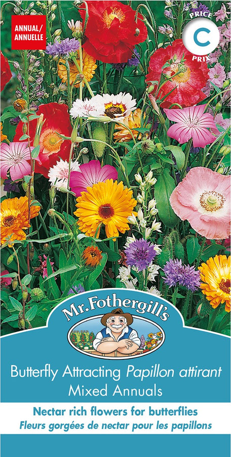 SEMENCES DE FLEURS: PAPILLON ATTIRANT - ANNUELLES MIXTES