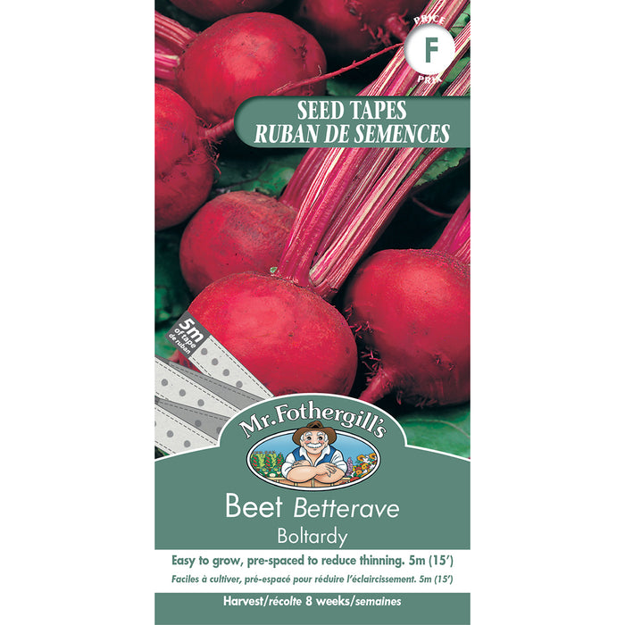 RUBAN DE SEMENCES DE LEGUMES: BETTERAVE - BOLTARDY