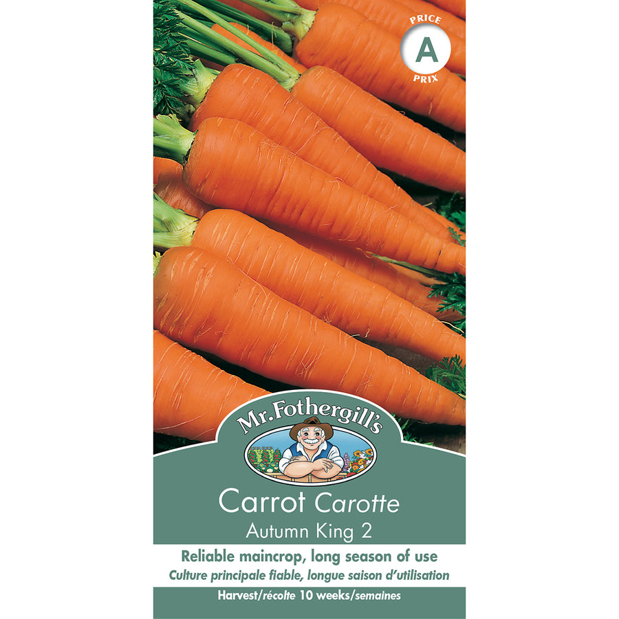 SEMENCES DE LEGUMES: CAROTTE - AUTUMN KING 2