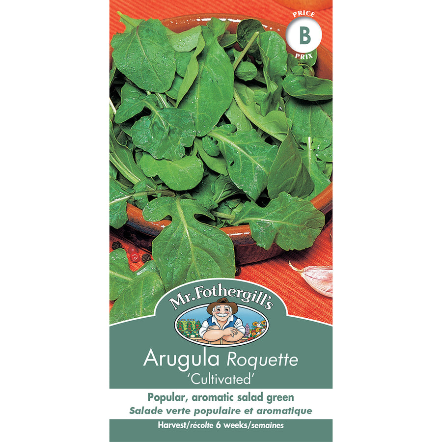 SEMENCES DE LEGUMES: ROQUETTE - CULTIVATED