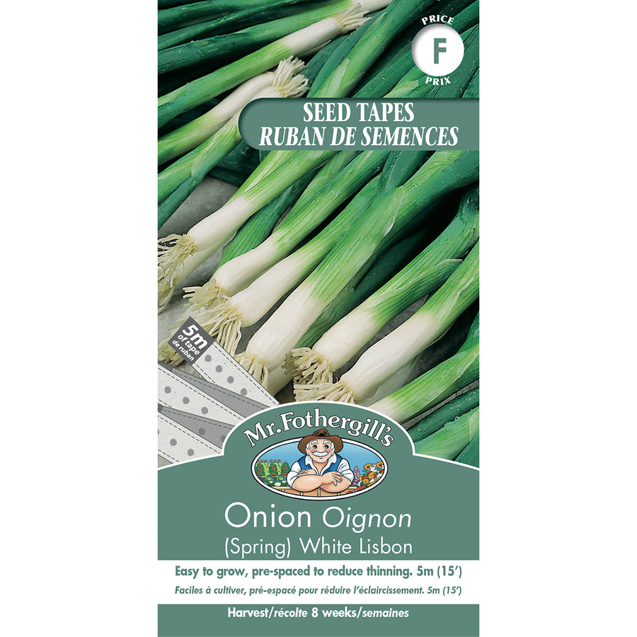 SEMENCES DE LEGUMES: OIGNION - WHITE LISBON RUBAN