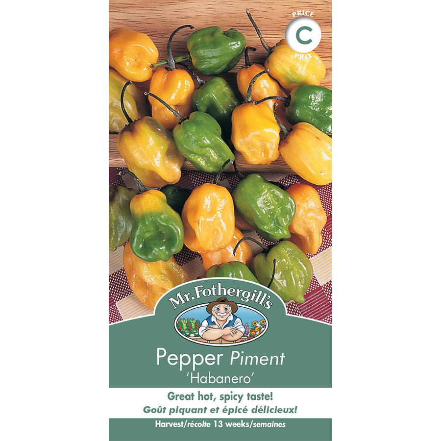 SEMENCES DE LEGUMES: PIMENT - HABANERO