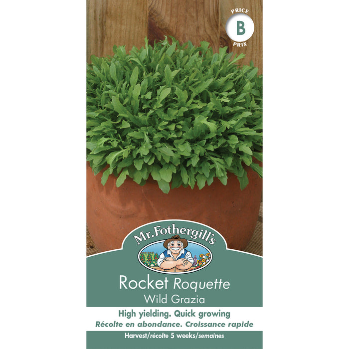 SEMENCES DE FINES HERBES: ROQUETTE - WILD GRAZIA
