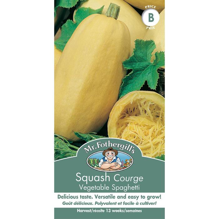 SEMENCES DE LEGUMES: COURGE - SPAGHETTI