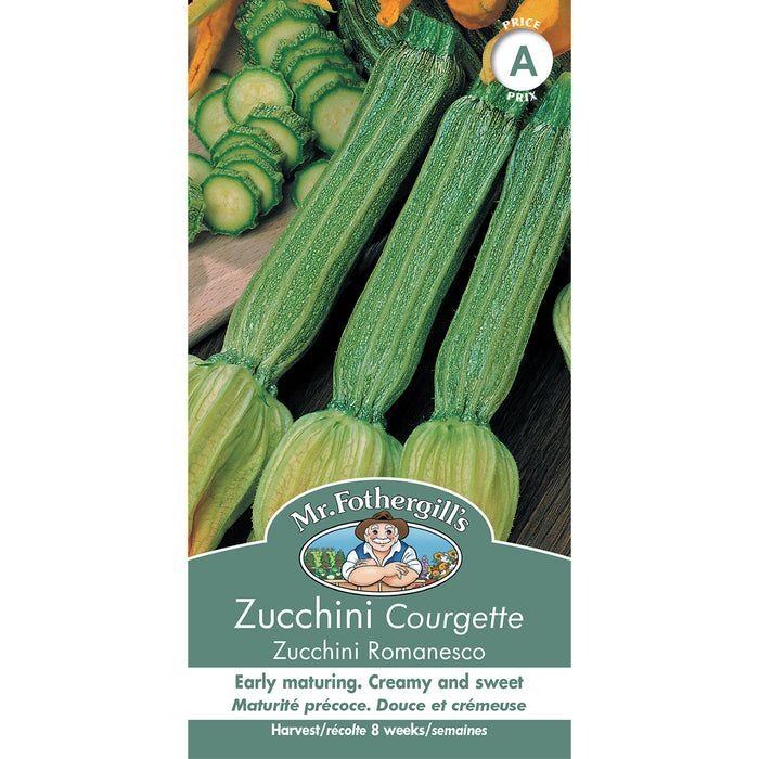 SEMENCES DE LEGUMES: COURGETTE - ROMANESCO