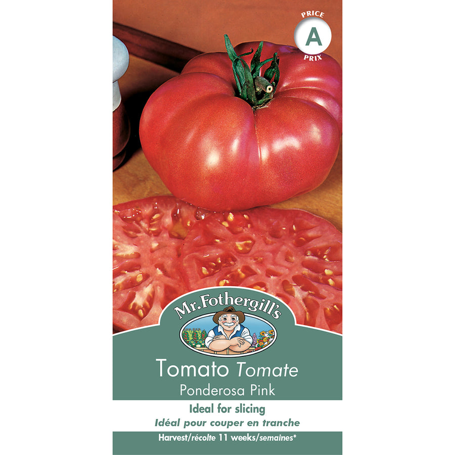 SEMENCES DE LEGUMES: TOMATE - PONDEROSA PINK