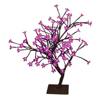 LUMIÈRES FLORALES - BONSAI - INTÉRIEUR/EXTÉRIEUR ROSE